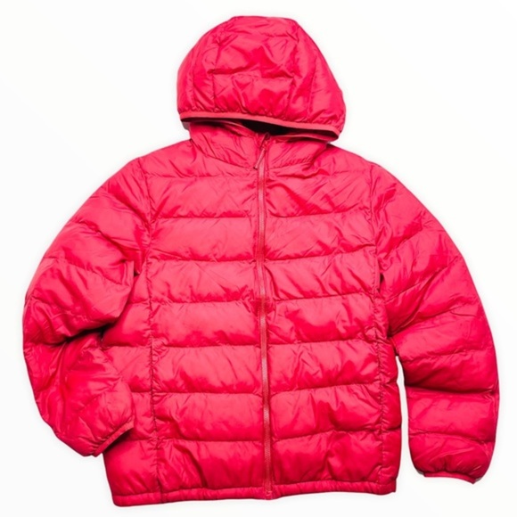 Uniqlo Other - Uniqlo Youth Red Puffer Winter Jacket
